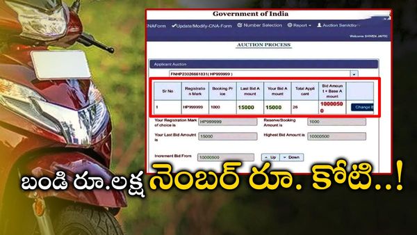 Himachal Pradesh: లక్ష రూపాయల బండి కోసం.. కోటీ రూపాయల నెంబర్..