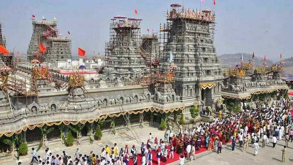 బ్రహ్మోత్సవం.. యాదాద్రీశుని దివ్యోత్సవం.. ఆలయ పునఃప్రారంభం తర్వాత తొలిసారి; అంకురార్పణతో నేటినుండి ప్రారంభం!!