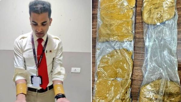 కిలోన్నర గోల్డ్ అక్రమ రవాణా: ఎయిరిండియా ఉద్యోగి అరెస్ట్, సస్పెండ్