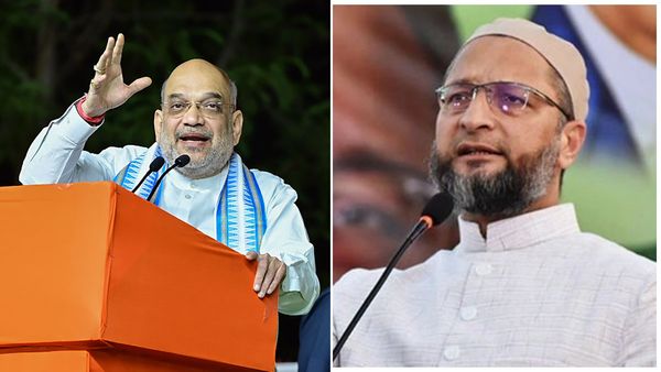 Amit shah VS Owaisi:ముస్లిం రిజర్వేషన్ల వ్యాఖ్యలపై అమిత్ షాకు ఓవైసీ ఛాలెంజ్..!