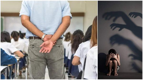 పరీక్షా కేంద్రంలో అమ్మాయి భుజం మీద నుంచి చేతులు వేసి కిందకు ?, టీచర్ చేసిన పనికి ?