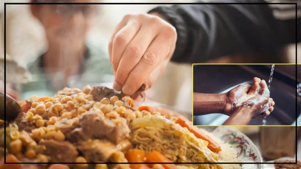 అన్నం తిన్న ప్లేట్ లోనే చేయి కడుగుతున్నారా?