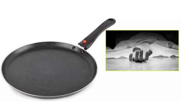 దోసెల వేసే పాన్ తో భర్తను కొట్టి చంపేసిన భార్య, ఇంట్లో ఎన్ని మారణాయుధాలు ?