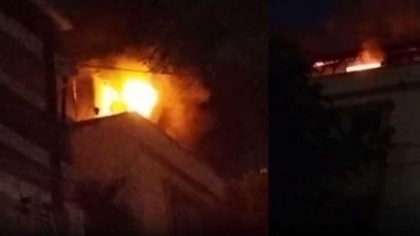 మాదాపూర్ రోహిణి కమర్షియల్ కాంప్లెక్స్‌లో భారీ అగ్ని ప్రమాదం