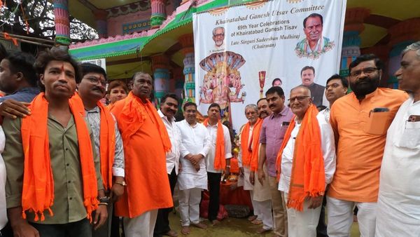 ఖైరతాబాద్ మహా గణపతి విగ్రహానికి అంకురార్పణ: ఈసారి ఎన్ని అడుగల ఎత్తంటే?