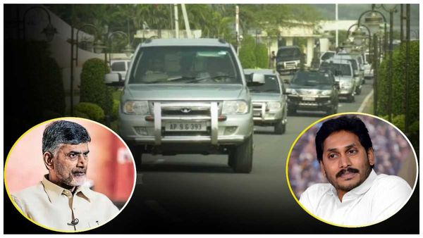 చంద్రబాబు కాన్వాయ్ లోకి వైసీపీ వాహనాలు