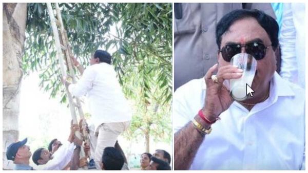 చెట్టులెక్కగలను..! తాటి కల్లు తాగిన మంత్రి ఎర్రబెల్లి దయాకర్ రావు