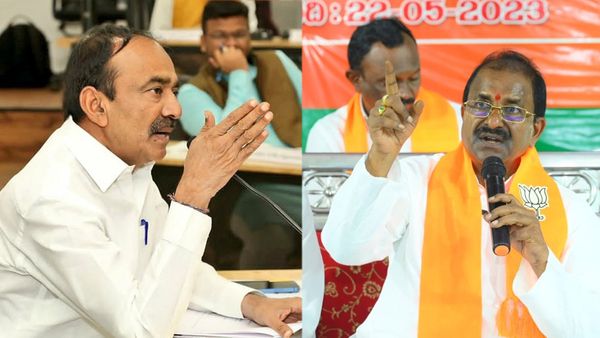 సీఎం జగన్ ను పొగిడి .. సోము వీర్రాజును ఇరకాటంలోకి నెట్టిన ఈటల రాజేందర్!!