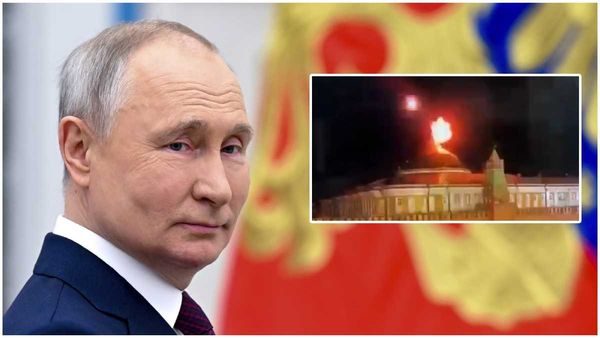 రష్యా అధ్యక్షుడు పుతిన్‌పై హత్యాయత్నం: క్రెమ్లిన్ భవనంపై 2 డ్రోన్ల కూల్చివేత