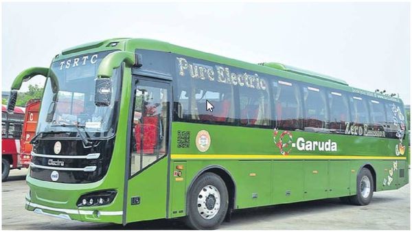 హైదరాబాద్-విజయవాడ ప్రయాణికులకు టీఎస్ఆర్టీసీ గుడ్‌న్యూస్: ఈ-గరుడ బస్సు ఛార్జీలు తగ్గింపు