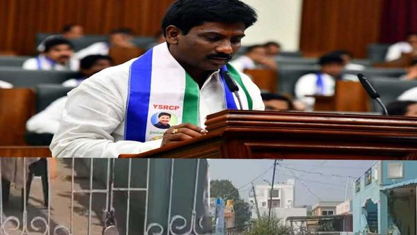 ఎమ్మెల్యే వస్తే అన్ని ఇళ్ళకూ తాళాలే; అవమానిస్తారా అంటూ వైసీపీ ఎమ్మెల్యే వార్నింగ్!!