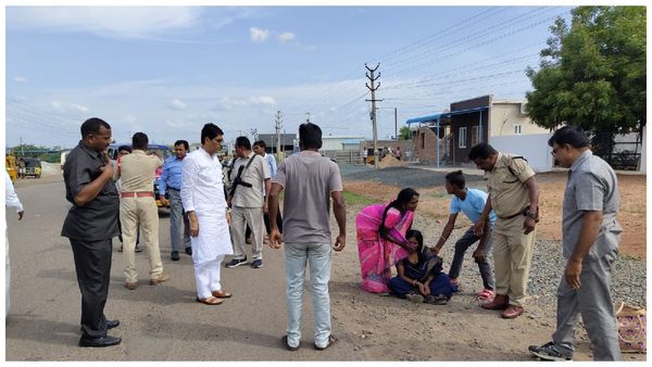 Buggana Rajendranath : మంత్రి బుగ్గన మానవత్వం-రోడ్డు పక్కన పడి ఉన్న మహిళకు..
