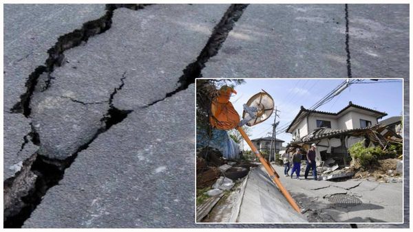 వణికించిన పెను భూకంపం: రోడ్ల మీదికి జనం పరుగులు