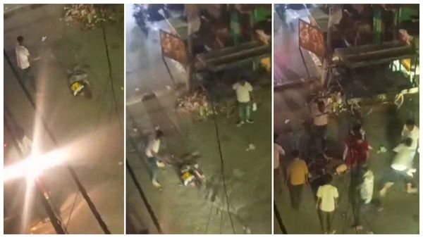 మెయిన్ రోడ్డులో కత్తితో హంగామా, ప్రతీకారంతో ఏం చేశాడంటే ?, సీసీటీవీల్లో వైరల్ !