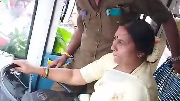 బస్సు నడపడం రాకున్నా డ్రైవింగ్ చేసిన మహిళా ఎమ్మెల్యే.. చివరికి ఏమయిందంటే..