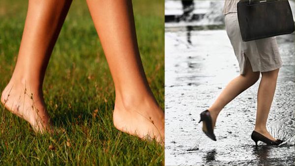 walking with barefoot: చెప్పులు లేకుండా నడిస్తే లాభమా? నష్టమా?
