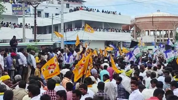 Vinukonda : వినుకొండలో వైసీపీ వర్సెస్ టీడీపీ-గాల్లోకి కాల్పులతో ఉద్రిక్తత..