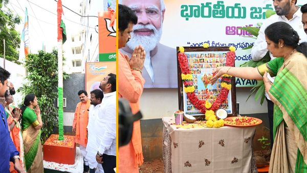 బీజేపీ కార్యాలయంలో స్వాతంత్ర వేడుకలు-పురంధేశ్వరి కామెంట్స్..