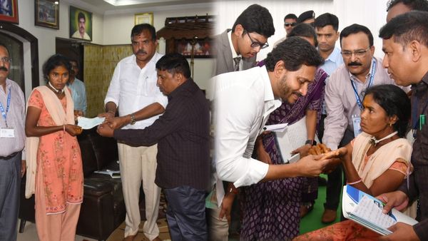 వైఎస్ జగన్ మానవత్వం-సాయం కోరిన క్యాన్సర్ బాధితురాలు-గంటల్లోనే చెక్కు..