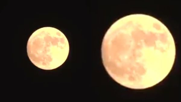 Super blue moon: కనుల విందుగా.. నిండు చందమామ