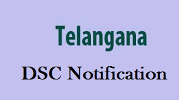 Telangana DSC: రెండు రోజుల్లో తెలంగాణ డీఎస్సీ నోటిఫికేషన్