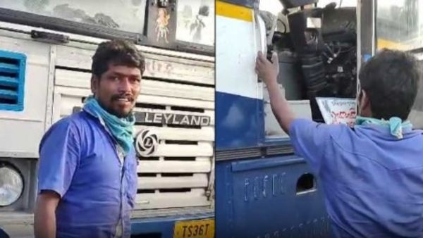 వీడు మామూలోడు కాదు! ప్రయాణికులు ఉండగానే ఆర్టీసీ బస్సు ఎత్తుకెళ్లాడు