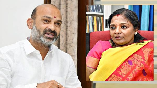 గవర్నర్ ను టార్గెట్ చేసిన బీఆర్ఎస్.. స్ట్రాంగ్ కౌంటర్ ఇచ్చిన బండి సంజయ్!!