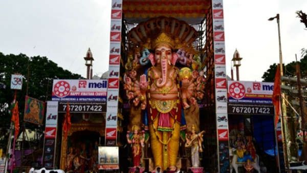 Khairathabad Ganesh: వినాయక చవితికి సిద్ధమైన ఖైరతాబాద్ గణనాథుడు.. తుది దశకు చేరిన పనులు..