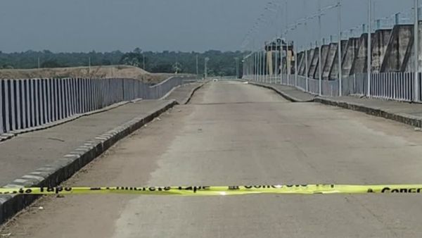 మేడిగడ్డ బ్యారేజీని పరిశీలించిన కేంద్ర బృందం: కీలక అంశాల పరిశీలన, త్వరలో నివేదిక