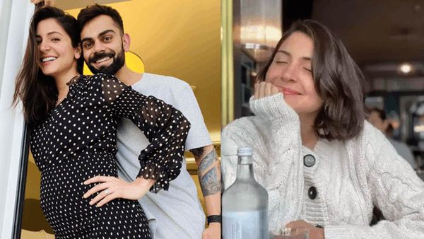 భార‌త్- పాక్ మ్యాచ్‌లో బేబీ బంప్‌తో ప్ర‌త్య‌క్ష‌మ‌యిన అనుష్క‌శ‌ర్మ‌...