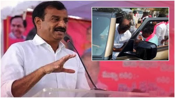 దుబ్బాక బీఆర్ఎస్ అభ్యర్థి కొత్త ప్రభాకర్ రెడ్డిపై కత్తితో దాడి; అసలేం జరిగిందంటే!!