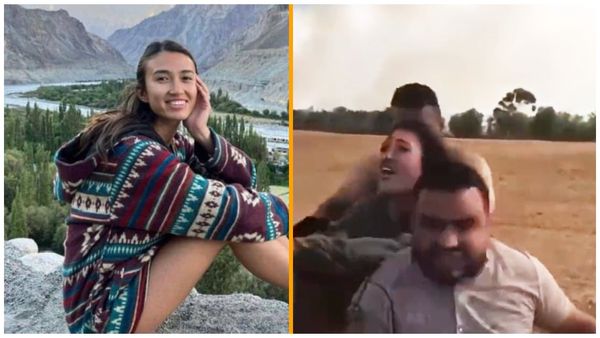 చంపొద్దంటూ ప్రాధేయ‌ప‌డుతోన్న ఇజ్రాయెల్ యువ‌తి...వీడియో వైర‌ల్‌..