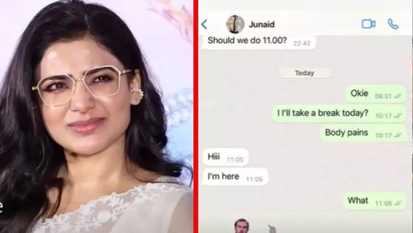  అర్దరాత్రి  సమంతకు జిమ్ ట్రైనర్ మేసేజ్..వస్తావా అంటూ పోస్ట్..షేర్ చేసిన హీరోయిన్