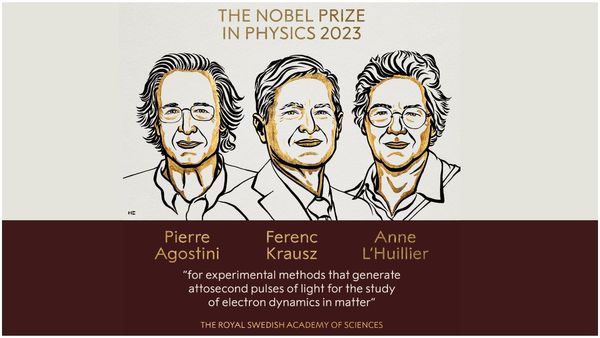 Nobel Prize 2023 in Physics: ఎలక్ట్రాన్స్‌పై ప్రయోగాలు - ముగ్గురికి అవార్డ్