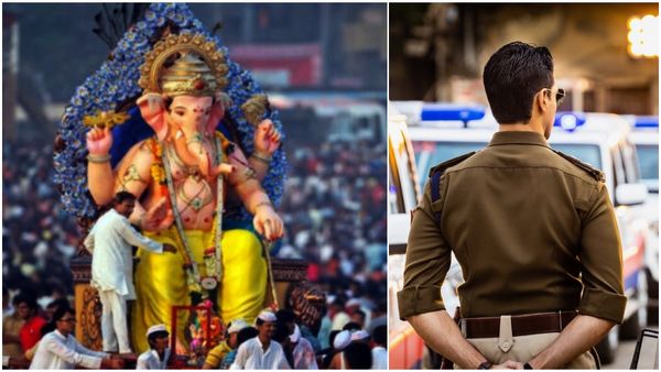 ఊరిలో దేవుడి ఊరేగింపులో హంగామా, కళ్లు బైర్లుకమ్మి పోలీసు ముఖం పచ్చడి, వీడియో వైరల్ తో !