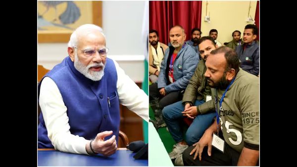 Uttarakhand tunnel: స్ఫూర్తిదాయకమంటూ మోడీ హర్షం, కార్మికులతో మాట్లాడిన ప్రధాని