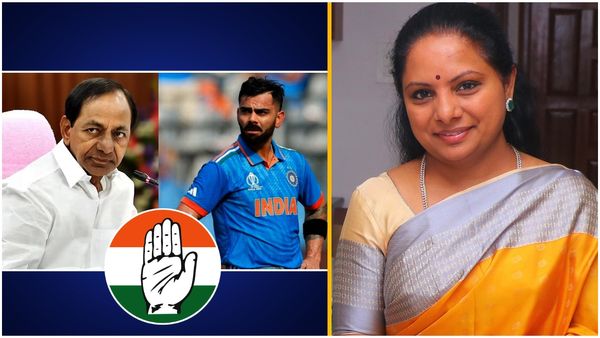 కేసీఆర్ ను విరాట్ కోహ్లీతో పోలుస్తూ కవిత ట్వీట్.. కాంగ్రెస్ అదిరిపోయే కౌంటర్!!