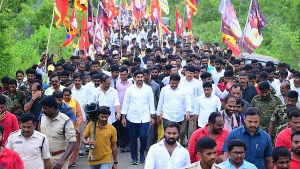 Nara Lokesh: లోకేష్ యువగళం మళ్లీ ప్రారంభం-అదే పొదలాడ నుంచి మొదలు..