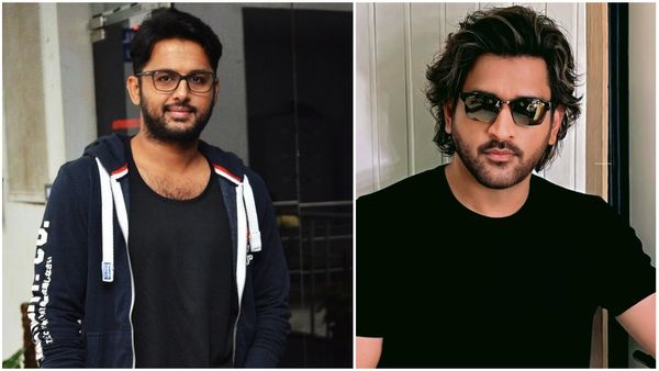 హీరో నితిన్ కు ధోనీ సర్ప్రైజ్ గిఫ్ట్ ...!!