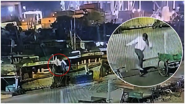 వైజాగ్ ఫిషింగ్ హార్భర్ ఘటనలో కీలక ఆధారాలు-సీసీటీవీ ఫుటేజ్ లో టైమ్ నిర్ధారణ..