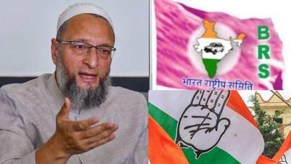 ఓవైసీలకు పెద్ద కష్టం ? బీఆర్ఎస్ ఓటమితో సీన్ రివర్స్ ! కాంగ్రెస్సే దిక్కా ?