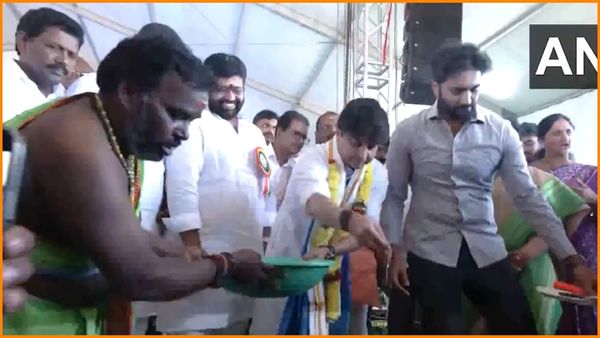 రాజమండ్రి ఎయిర్‌పోర్ట్‌కు కొత్త హంగులు: భూమిపూజ చేసిన కేంద్రమంత్రి