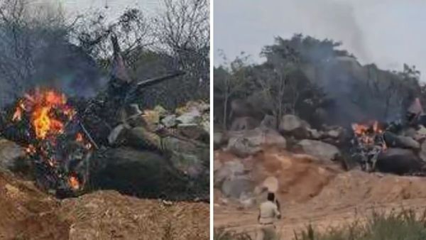 మెదక్ జిల్లాలో కుప్పకూలిన శిక్షణా విమానం.. ఇద్దరు మృతి!!