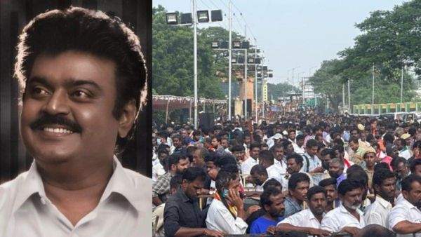 విజయకాంత్ అంతిమయాత్రలో ఏం జరిగిందంటే ?, ఫ్యాన్స్ దెబ్బకు !