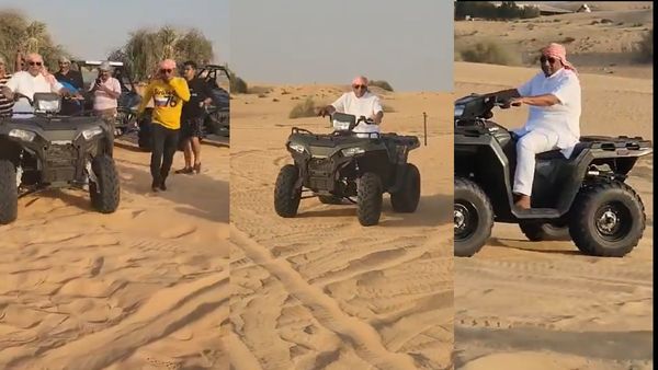 దుబాయ్‌లో ఎంజాయ్ చేస్తున్న మల్లారెడ్డి