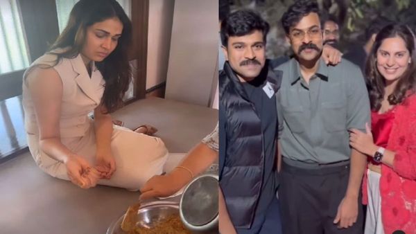 Sankranti Celebrations : సంక్రాంతి సంబ‌రాల్లో మెగా కుటుంబం (వీడియో)...