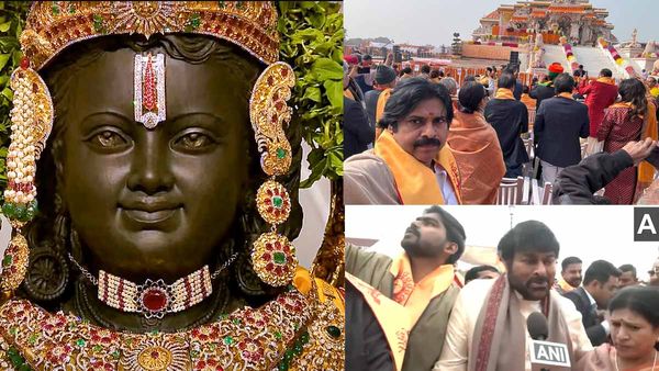 అయోధ్యలో బాలరాముడి ప్రాణ ప్రతిష్ట : చిరంజీవి, పవన్ కళ్యాణ్ భావోద్వేగం!!