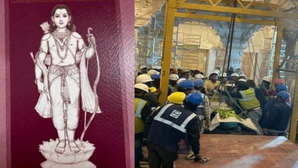 అయోధ్య రామాలయంలోకి అడుగుపెట్టిన బాల రాముడు