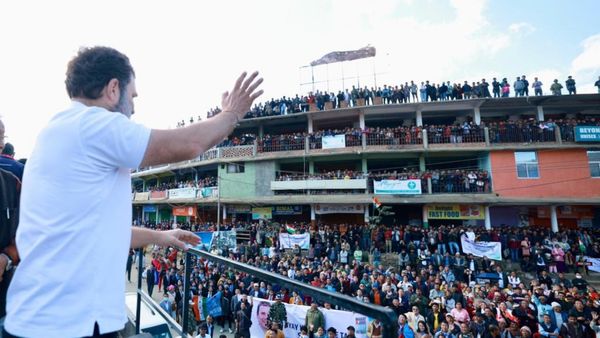 మణిపూర్ లో రెండోరోజు రాహుల్ భారత్ న్యాయ్ యాత్ర- శాంతి,సామరస్యాలు తిరిగి తెస్తామని హామీ..