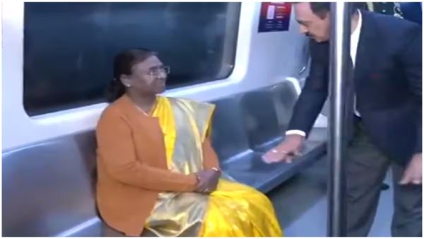 Droupadi Murmu: ఢిల్లీలో మెట్రోలో రాష్ట్రపతి ద్రౌపది ముర్ము..